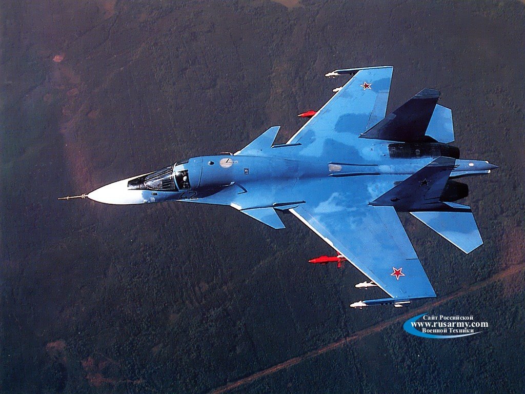 Wallpapers :: Su-32 Two-seat Fighter-Bomber